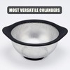 Stainless Steel Colander for Kitchen Metal Colanders & Food Strainers,