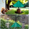 Domensi 4 Sets 18 Inches Squirrel Baffle for Bird Feeder