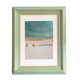 marysgift Picture Frame Certificate Frames Portrait Landscape Tabletop Frame Picture Display Art Gallery for Home Office Wall Decor (Blue,7 * 5")