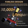 CEXHEHD 2pcs Tundra LED Fog Lights for 2014 2015 2016