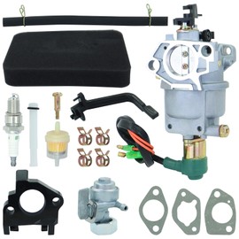 REMEDART P27-2E Carburetor Fits for Huayi P27-2E Carb for Champion 41532 100161 47.131000.22 YF190FD-2-211 model 9000/7000 9375/7500 Watt 439cc Portable Generator with spark plug