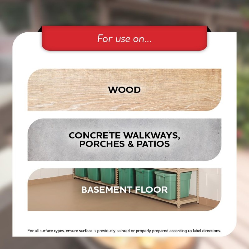 Glidden Porch and Floor with Cool Surface Technology Satin Interior/Exterior