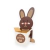 itenga Easter Nest Rabbit Band 4 x Rabbit Figures +
