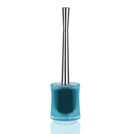 Spirella Sydney 10.17782 Acrylic Toilet Brush, Clear Aqua