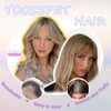YOOSDPET Hair Toppers for Women Real Human Hair， 360°3D Cover