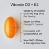 Sports Research® Vegan D3 10,000iu with Vitamin K2 100mg -