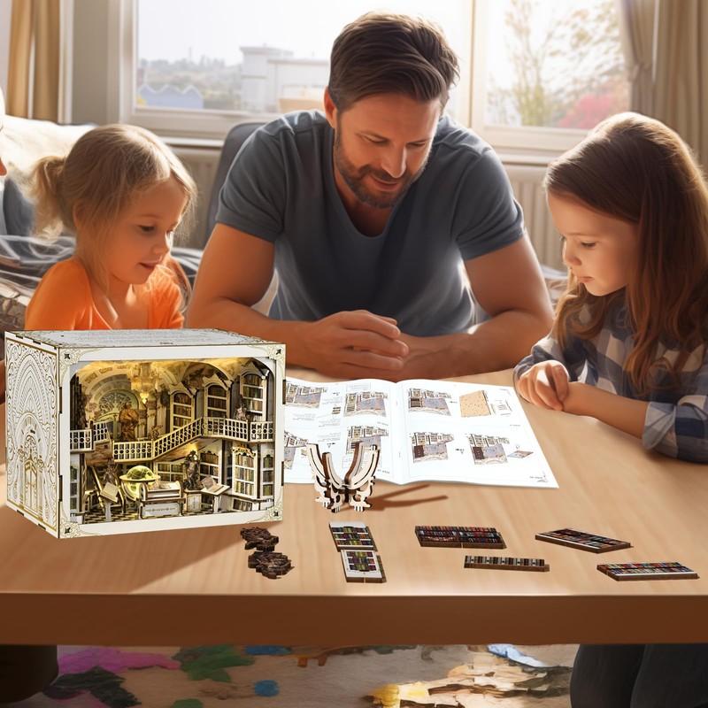 MiniCity Book Corner Kit with LED Light