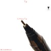 ZOFAX Classy 30 x 0.7mm Fine Biros BLACK Stick Ballpoint