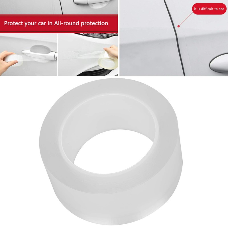 Car Door Sill Sticker, Universal Protector Transparent Nano Glue Anti‑Collision