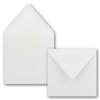 Neuser Colourful Square Envelopes, 16 x 16 cm, with White