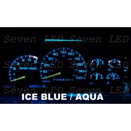 SevenLedz LED KIT for Yukon Silverado Tahoe Suburban GM 95-99 CHEVY CLUSTER Ice Blue