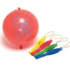 SHATCHI 5pcs-100pcs Large Punch Balloons with Elastic Multi Coloured Loot