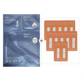 suhm37° 숨 워터풀 마스크 1매 + 설화수 진설세럼 파우치 1ml 12장 SU:M Waterful Mask 1 Sheet + Sulwhasoo Jinsol Serum Pouch 1ml 12 Sheets