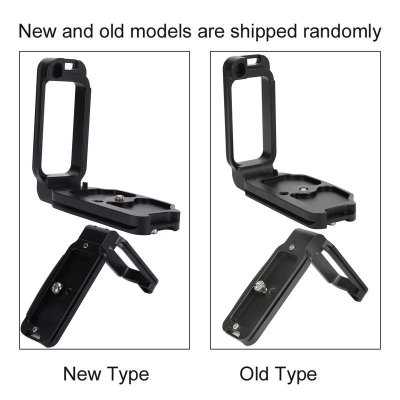 Aluminum Alloy Horizontal Vertical Shooting L Shape Quick Release Plate