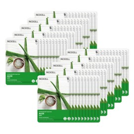 formulaLycocell Lycocell moist water glow mask pack 23g aloe 100 sheets hypoallergenic mild soothing moisture large capacity pack / 리코셀 촉촉 물광 마스크팩 23g 알로에 100장 저자극 순한 진정 수분 보습 대용량 팩