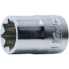 Koken 3/8 inch (9.5 mm) SQ. Double Quadruple Socket 0.5 inch (13 mm) 3415M-13