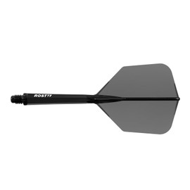CUESOUL ROST 77 Integrated Dart Shaft and Flight, Big Wing Shape, Set of 3 (Clear Colour Series)
