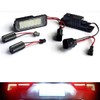 2pcs LED License Number Plate Light Lamp Canbus Compatible For