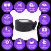 Black Self Adherent Cohesive Bandages 2.5cm x 4.5m Box of