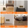 4" x 12" Floor Register Cover - Heavy Duty Steel
