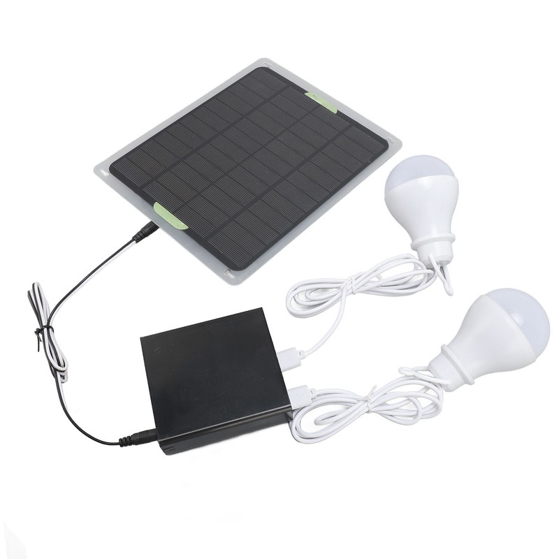 Solar Light Bulbs Outside Portable Outdoor Rechargeable LED Tent Waterproof