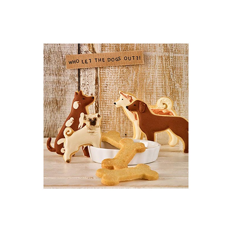 RBV Birkmann 191419s1 Bone Shaped Cookie Cutter 6.3 cm Dishwasher