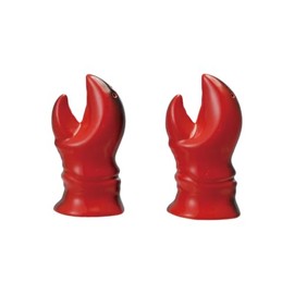 The Bridge Collection Novelty Lobster Claw Salt and Pepper Shaker Set - Unique Ocean Inspired Table Decor - Perfect for Nautical and Seafood Themed Kitchens
