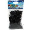 Rainbow Loom® Bandas de goma negras con 24 clips en