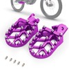 IUVWISN Motorcycle Footpegs Wider Foot Pegs CNC for Surron Sur