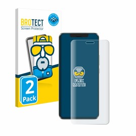 BROTECT Full Cover Protective Film Matt for Honor Magic 6 Pro (Pack of 2) - Full Screen Screen Protector Film, 3D Curved, Anti-Reflection