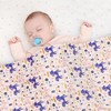 Jundetye Baby Blanket for Boys Girls, Soft Plush Boho Newborn