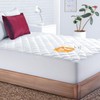 Lakhmaali Waterproof Quilted Mattress Protectors, 4-Layer Super Absorbent Design, Non-Slip