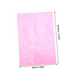 KONTONTY 20 Pack Craft Felt Sheets Embroidery Fabric Soft Sewing Patchwork Pre-Cut Quilt Material 10 Colors 20x30cm DIY Projects for Boys and Girls