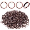 500pcs 6mm Small Split Rings Double Loop Round Split Jump
