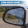 UHANBUT Rectangular Car Blind Spot Mirror, Adjustable Frameless HD Convex