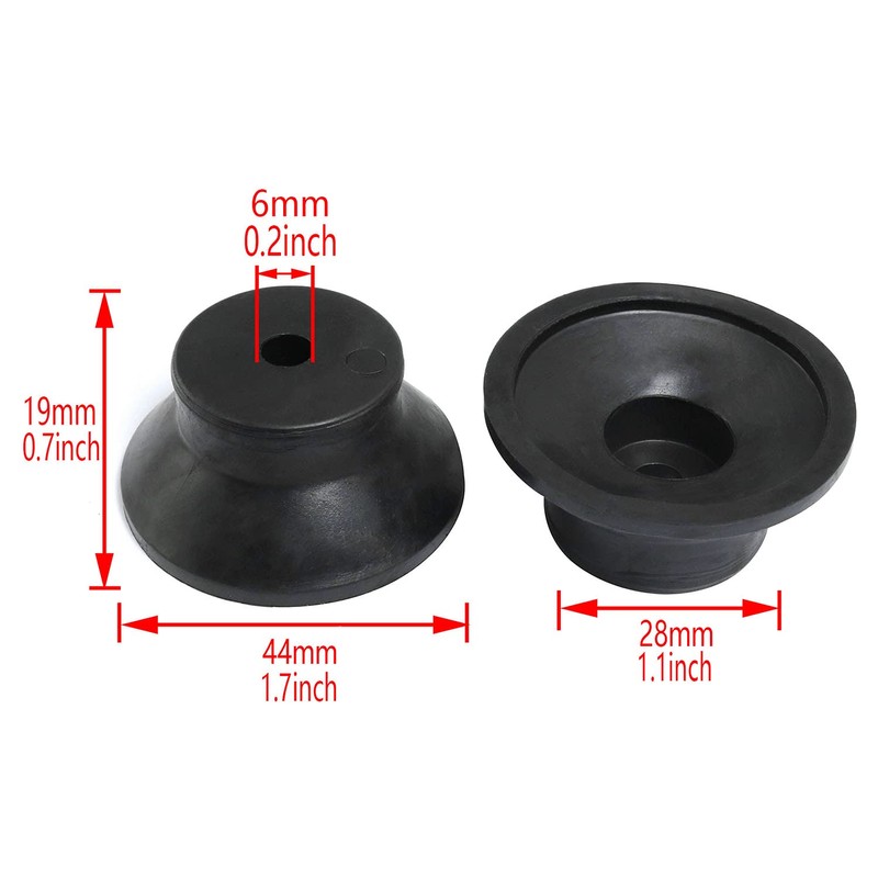 ZZLZX 4PCS 3D Printer Feet, Air Compressor Rubber Feet, Replacement