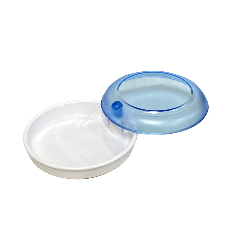 2 Pack Mouth Guard Teeth Aligners Retainer Case (Blue)