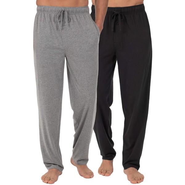 Fruit of the Loom Men's Extended Sizes Jersey Knit Sleep