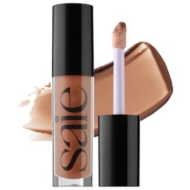 Saie- Glossybounce High-Shine Hydrating Lip Gloss Oil - Aceite labial transparente con color y ácido hialurónico + jojoba