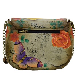 Anna by Anuschka Women's 8391 Shoulder Bag, Floral Paradise Tan