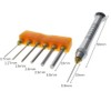 Plentoy 7 in 1 Small Metric Hex Key Wrench Set