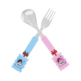 EZ Life Kids 2 Pcs Cutlery Set - Laughing Bob - Spoon & Fork