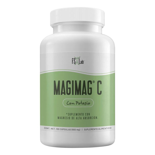 Magimag-c Citrato De Magnesio Capsulas Oficial Naturalslim