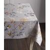 Maison d' Hermine Equinoxe - Grey 100% Cotton Tablecloth for