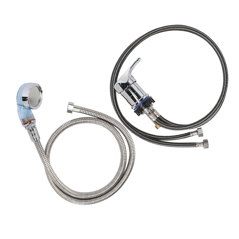 Salon Shampoo Bowl Faucet Sprayer Kit with 120cm Hose Mixing