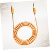Professional Cable for Tattoo Machines Orange High Quality Flexible Cable