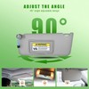 Left Driver Side Sun Visor for Honda Accord 2008 2009
