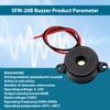 SFM-27 95dB Electronic Buzzer Binghe 5pcs SFM-27 DC 3-24V Piezo