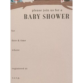 American Greetings 1 Pack of 20 American Greetings Baby Shower Invitations (Animals) *NEW* BT5