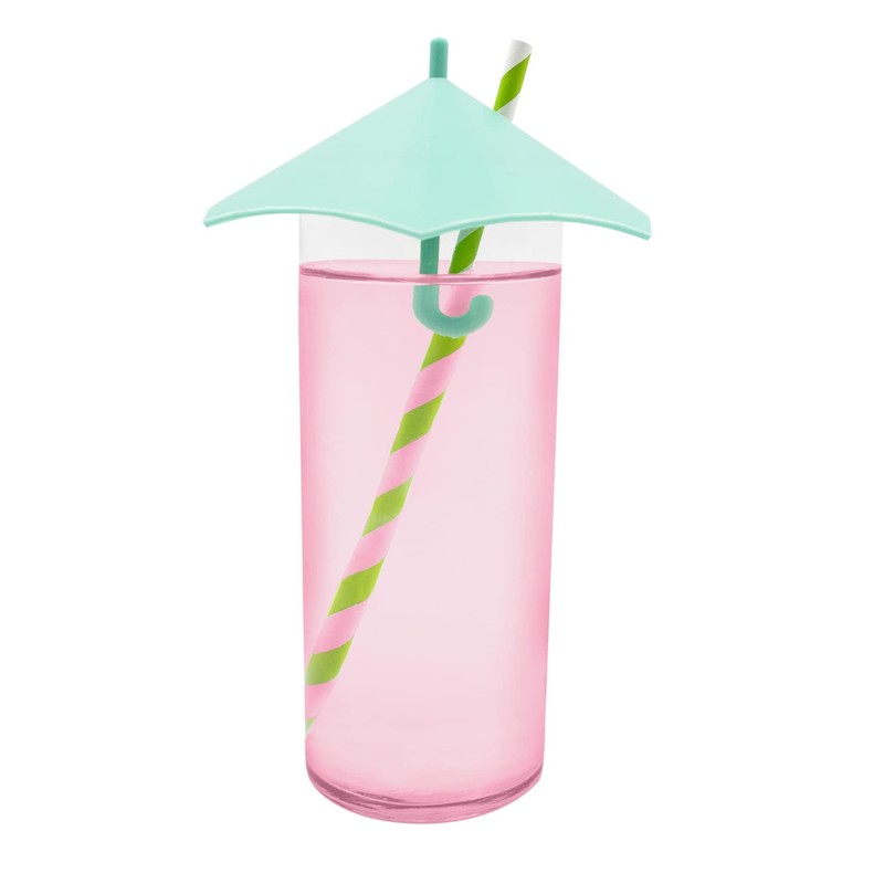 NPW-USA Happy Hour Cocktail Umbrella Drink Covers, 3-Count